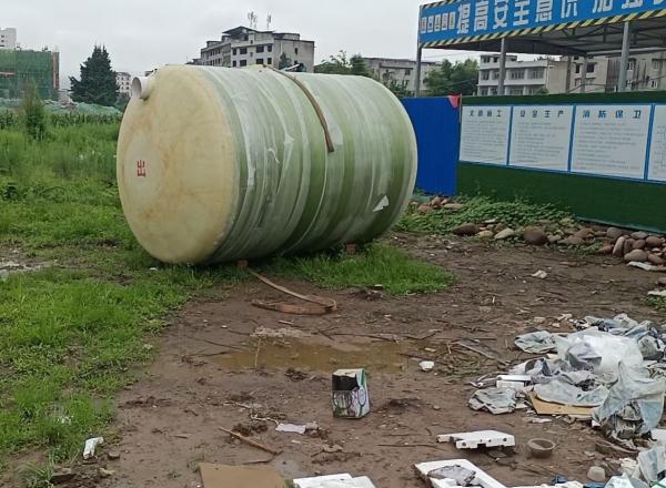 开县遂宁船山区10立方玻璃钢化粪池项目